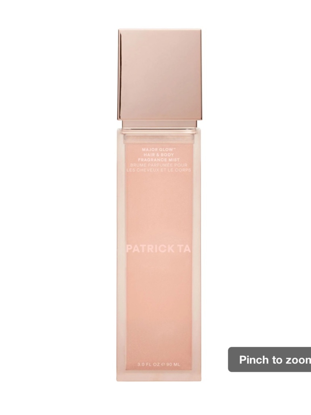 Patrick Ta Major Glow Hair & Body Mist —  3.4 oz